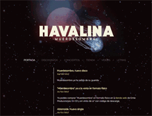 Tablet Screenshot of havalina.es